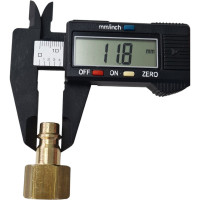 Штуцер быстроразъёмный латунный БРС ВР 3/8" Профитт 9277383