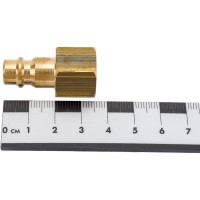 Штуцер быстроразъёмный латунный БРС ВР 3/8" Профитт 9277383