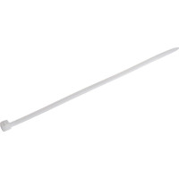 Пластиковые стяжки Cablexpert 150 мм х 3.6 мм, белые, 100 шт. NYT-150x3.6