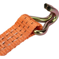 Стяжной ремень с крюками ТРАСТ 3 т, 5000 мм (35 мм) Россия 4687201914570