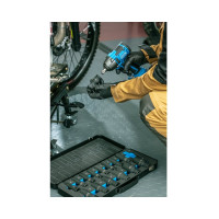 Набор ударных глубоких шестигранных головок (15 шт; 1/2; CrMo) HOEGERT TECHNIK  в кейсе HT4R049