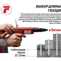 Гвоздь FIXPISTOLS F-DN52 100 шт. 1-1-3-5728