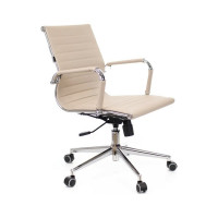 Кресло Everprof Leo Т экокожа бежевый EP-leo t eco beige