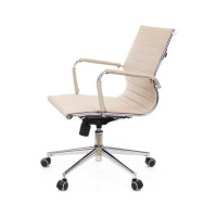 Кресло Everprof Leo Т экокожа бежевый EP-leo t eco beige