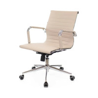 Кресло Everprof Leo Т экокожа бежевый EP-leo t eco beige
