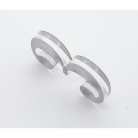 Цифра дверная 3 Brante CLASSIC 53 мм матовый хром 150200