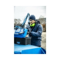 Вязаная шапка HOEGERT TECHNIK ENZ темно-синяя HT5K477