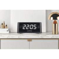 Радиобудильник HARPER HCLK-1007 white led H00003156