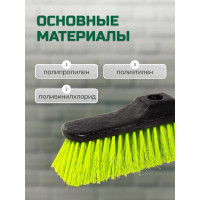 Щетка без ручки для сухой уборки пола In'Loran 31х6,5х9,3 см серая MG-29GR