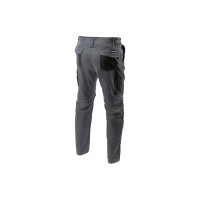 Рабочие штаны HOEGERT TECHNIK EDGAR серые, размер 3XL HT5K279-1-3XL