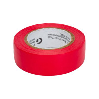 Изолента REDMARK 19 мм х 10 м, цв. красный RM19R10