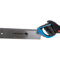 Обушковая ножовка HOEGERT TECHNIK 350 мм, 11 TPI, двухсторонняя заточка HT3S232