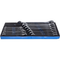 Набор рожково-накидных ключей с трещоткой HOEGERT TECHNIK 16шт HT1R006-HT1R021 HT7G146