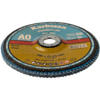 Диск лепестковый (180х22 мм; Р60) Karbosan KAR-981780