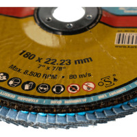 Диск лепестковый (180х22 мм; Р60) Karbosan KAR-981780