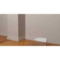 Стеновой молдинг Decor-Dizayn ударопрочный влагостойкий под покраску 42Х12Х2000 мм DD624