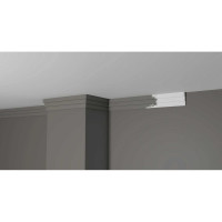 Стеновой молдинг Decor-Dizayn ударопрочный влагостойкий под покраску 42Х12Х2000 мм DD624