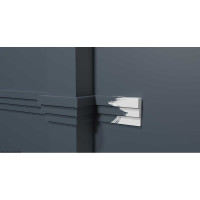 Стеновой молдинг Decor-Dizayn ударопрочный влагостойкий под покраску 42Х12Х2000 мм DD624