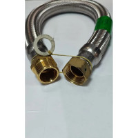 Подводка для холодной и горячей воды Imperial ГИГАНТ PREMIUM 0,6 м 1F/M в стальной оплетке, супергибкая 658.60