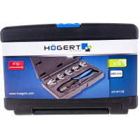Пресс-клещи для обжима проводов со сменными матрицами HOEGERT TECHNIK 6 шт. HT1P176