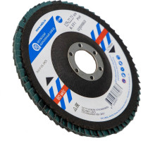 Круг лепестковый торцевой (125х22.23 мм; керамика; P60) ОАО Волжский абразивный завод Н0156034 УП-00291961