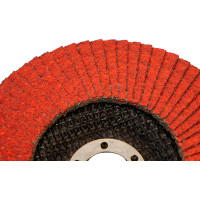 Круг лепестковый торцевой (125х22.23 мм; керамика; P60) ОАО Волжский абразивный завод Н0156034 УП-00291961