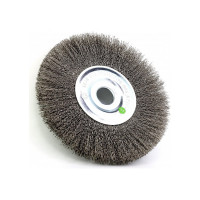 Щетка дисковая (175х22.2 мм; проволока нержавеющая сталь 0.3 мм) для УШМ EuroBrush 13-097 EB-MCST6
