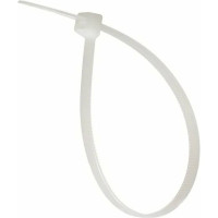Кабельный хомут duwi нейлон, 100x2,5 мм, белый, 100 шт. 30255 1