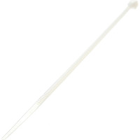 Кабельный хомут duwi нейлон, 100x2,5 мм, белый, 100 шт. 30255 1