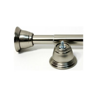 Карниз для ванны Bath Plus 122Х218 DECOR COLLEC матовое серебро DC007