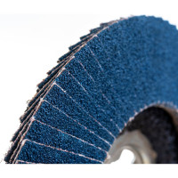 Диск абразивный лепестковый Zircon Power X-Lock K80 125 мм DRONCO 5932387100