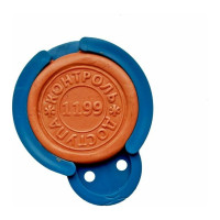 Печать ТПК Технологии Контроля КОНТРОЛЬ ДОСТУПА с гравировкой диаметр 25 мм 24110