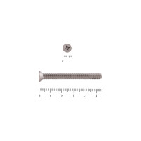 Винт КРЕП-КОМП потайной НЕРЖАВЕЙКА DIN965 А2 4х55 500шт впн455