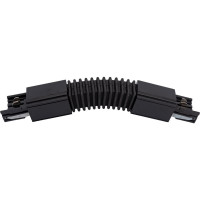 Гибкий соединитель для шинопроводов Uniel трехфазный BLACK 1 POLYBAG UBX-A24 9772