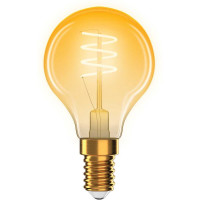 Светодиодная лампочка ФОТОН филаментная LED FL P45-S 4Вт E14 2200К, теплый свет, 23964