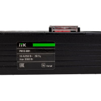 Блок розеток IEK ITK PDU 8 розеток нем. ст, с LED выкл,1U, шнур 2м вилка нем. ст PH12-8D1