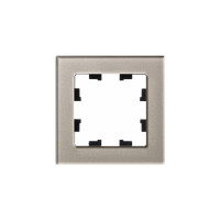 Рамка Systeme Electric AtlasDesign NATURE стекло шампань 1-ая ATN320501