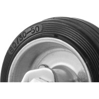 Колесо усиленное (80мм; 70 кг) поворотное с тормозом SRCb 97 А5 1000484