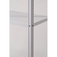 Стеллаж ООО ФУРАМА СТФЛ 1000х700х400 мм, 3 полки, серый СТФЛ107040-3