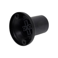 Патрон TDM ELECTRIC Е27 потолочный, термостойкий пластик, прямой, черный, Б/Н SQ0335-0079