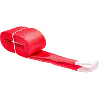 Трос буксировочный грузовой 53000кг L-6 метров, ширина 150мм петля-петля в сумке Megapower M-78653 898096