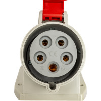 Розетка DKC наружная установка 32А 400В 3P+E+N IP44 DIS5133257