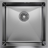 Подстольная мойка MIXLINE PRO 45x45, 3 мм, выпуск 3 1/2, 20 см, с сифоном, сатин 547225