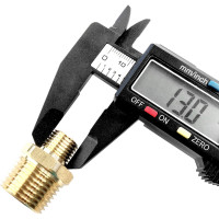 Ниппель латунный переходной пневмо 1/2"НР - 1/4"НР Профитт 9276263