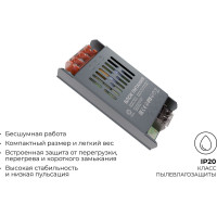 Блок питания OGM слим-метал 12В, 60Вт, IP20, 5А, PS3-47