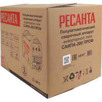 Сварочный полуавтомат Ресанта САИПА-200ПРОФ MIG/MAG 65/97