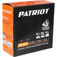 Сварочный инверторный аппарат PATRIOT WM230DVC 605302024