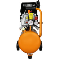 Воздушный поршневой масляный компрессор DEKO DKAC24 ресивер 24 л, 260 л/мин 018-1107