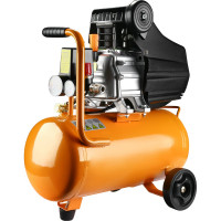 Воздушный поршневой масляный компрессор DEKO DKAC24 ресивер 24 л, 260 л/мин 018-1107
