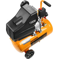 Воздушный поршневой масляный компрессор DEKO DKAC24 ресивер 24 л, 260 л/мин 018-1107